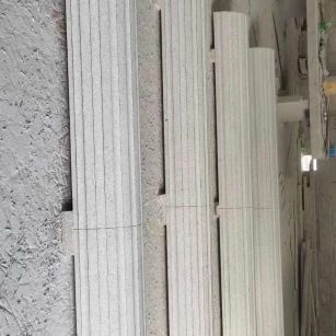 安徽 花岗岩厂家带你看白麻花岗岩门楼大柱柱皮