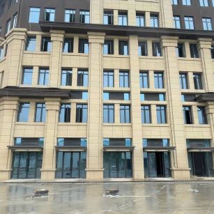 安徽 黄金麻花岗岩荔枝面小区外墙干挂