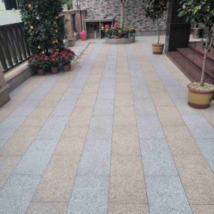 安徽 黄金麻白麻荔枝面庭院铺装展示