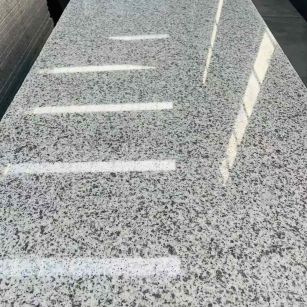 安徽 白麻花岗岩光面毛板