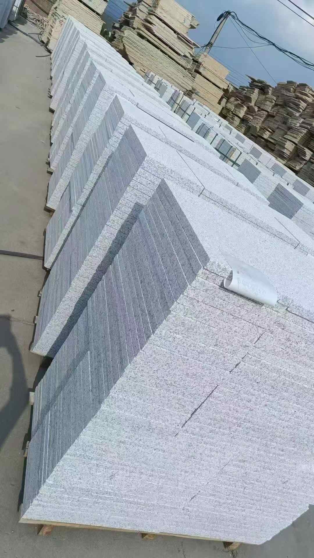 安徽 白麻荔枝面花岗岩地铺石