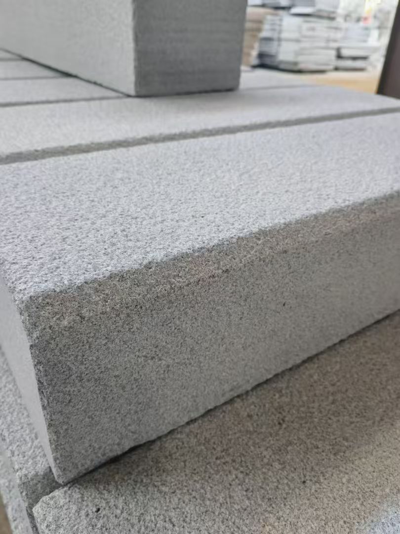 安徽 芝麻灰荔枝面路沿石