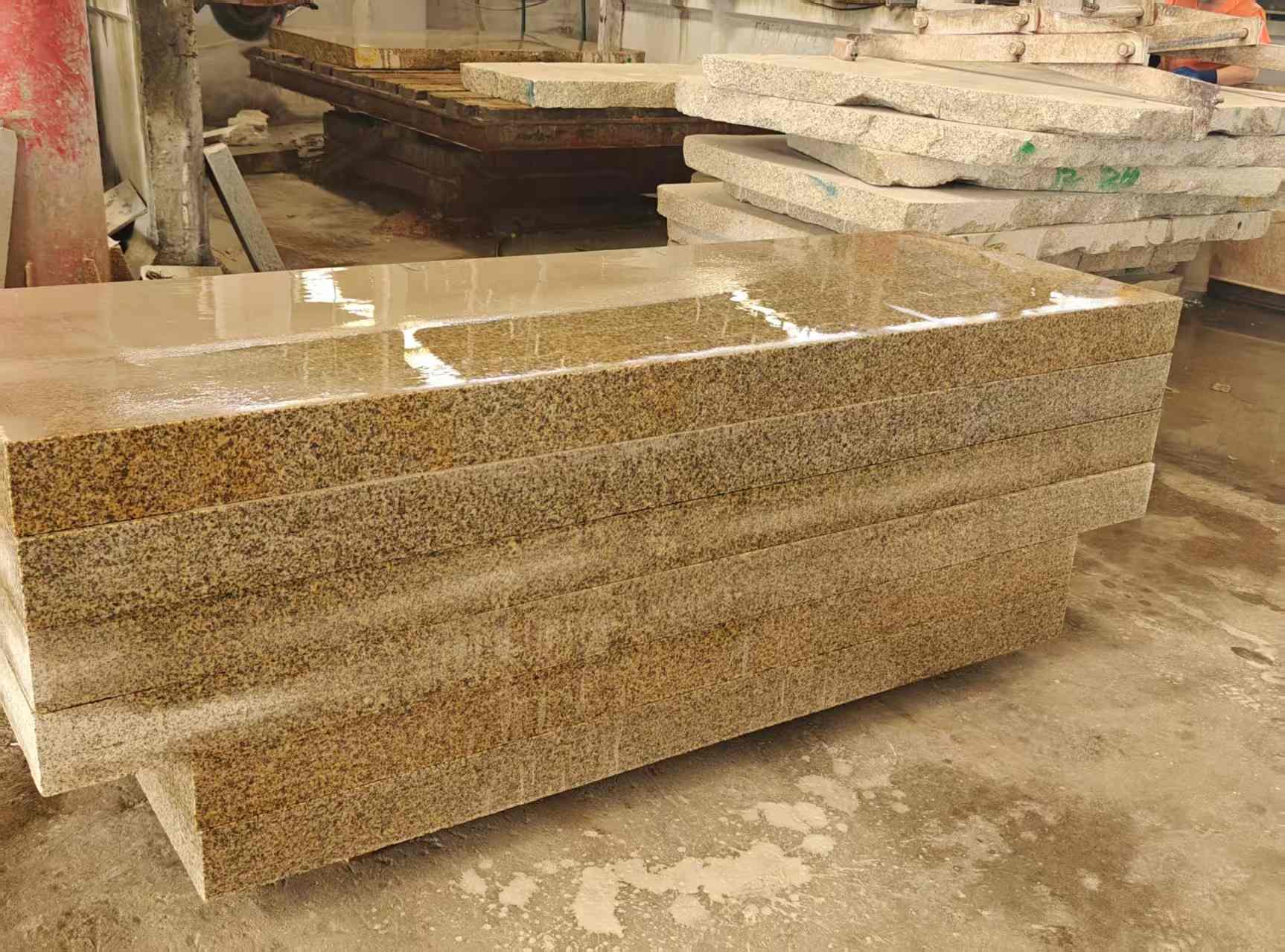 安徽 黄金麻栏杆料半成品加工中