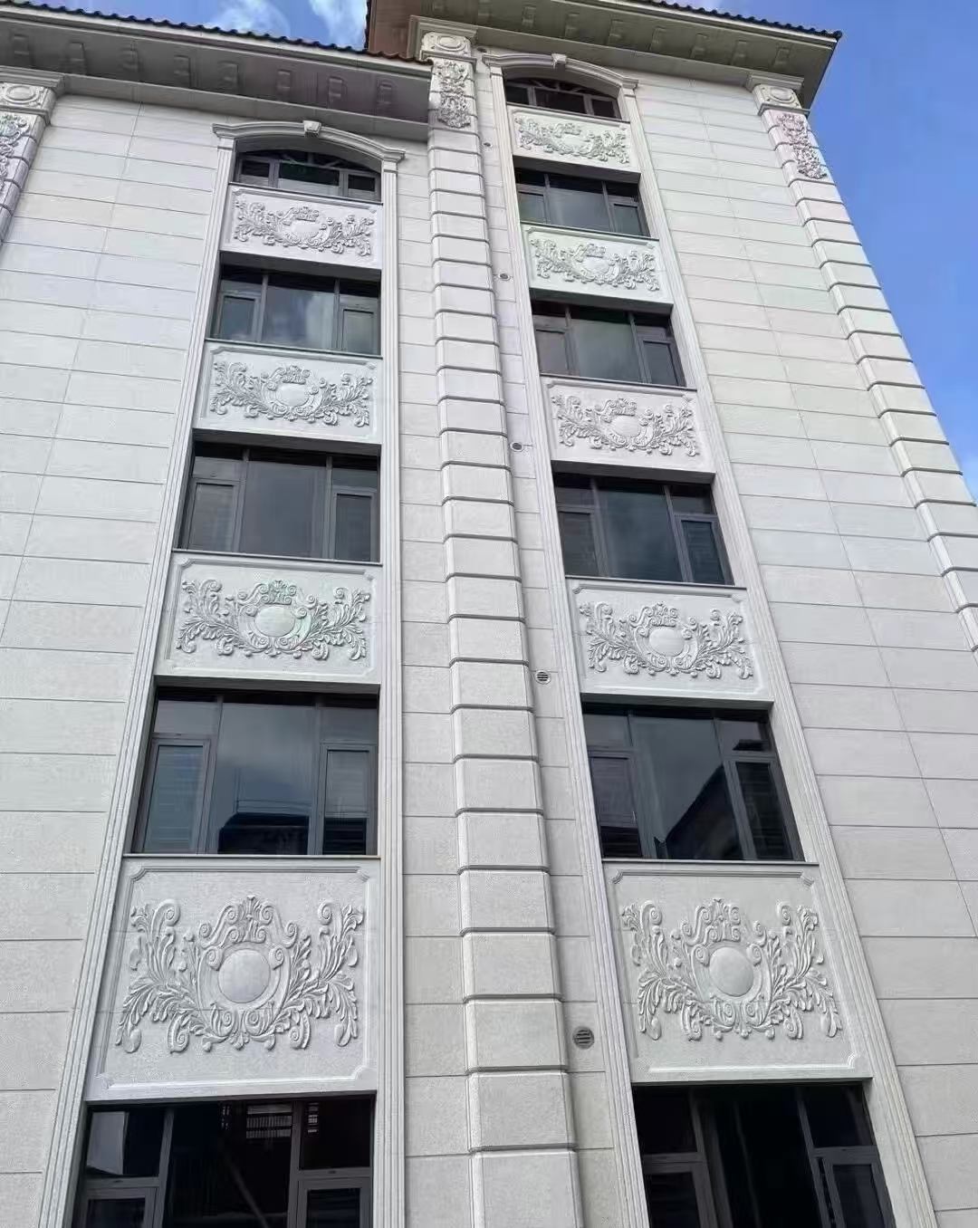 安徽 白麻荔枝面花岗岩别墅外墙干挂