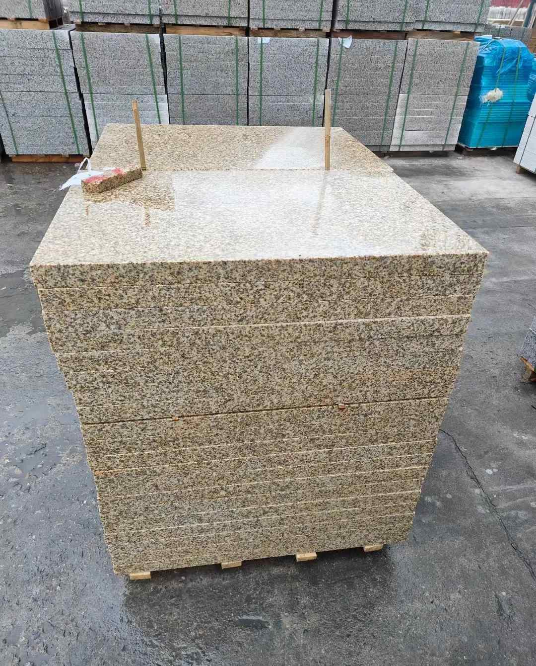 安徽 湖北黄金麻花岗岩石材荔枝面外墙石材