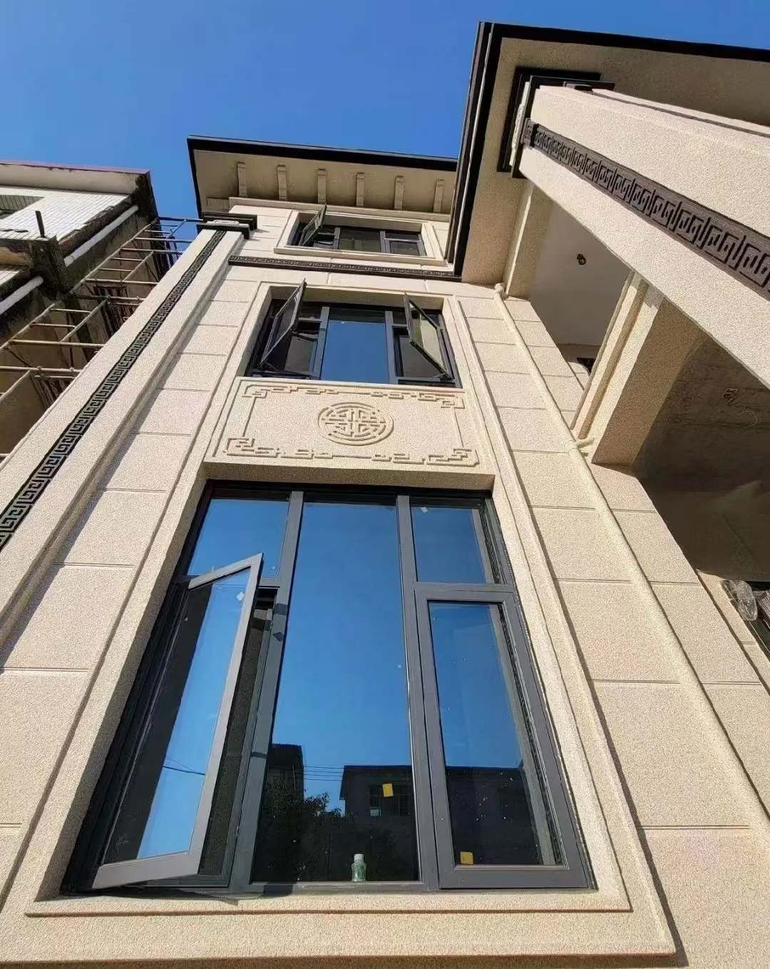 安徽 黄金麻荔枝面别墅外墙干挂效果展示