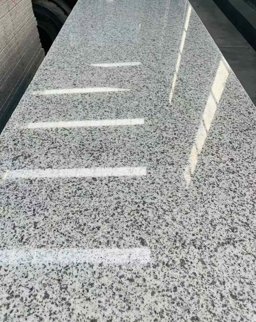 安徽 白麻花岗岩光面毛板